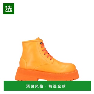1h可退 香港直邮marsell 女士 脚踝靴 orange橙色 舒适时尚