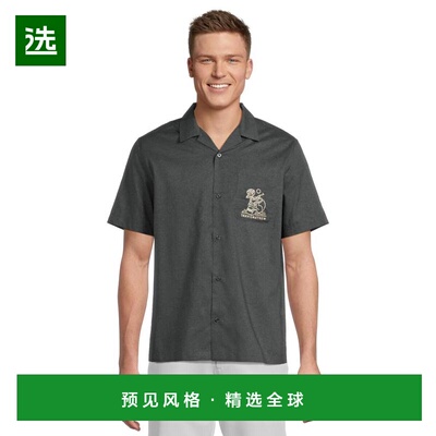 1h可退 【美国直邮】travis mathew 男士 衬衫短袖男装休闲风