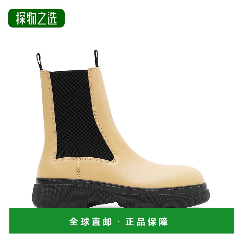 1h可退 香港直邮Burberry 巴宝莉 女士 Creeper 切尔西靴 8082898