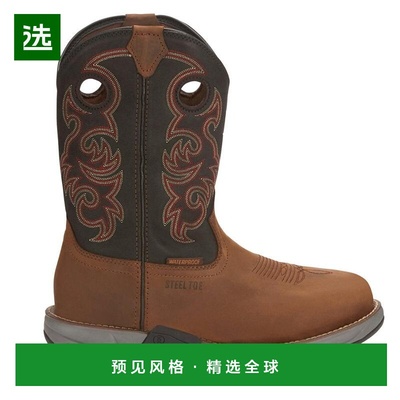 1h可退 【美国直邮】Tony Lama Junction 11英寸防水钢头工靴 男