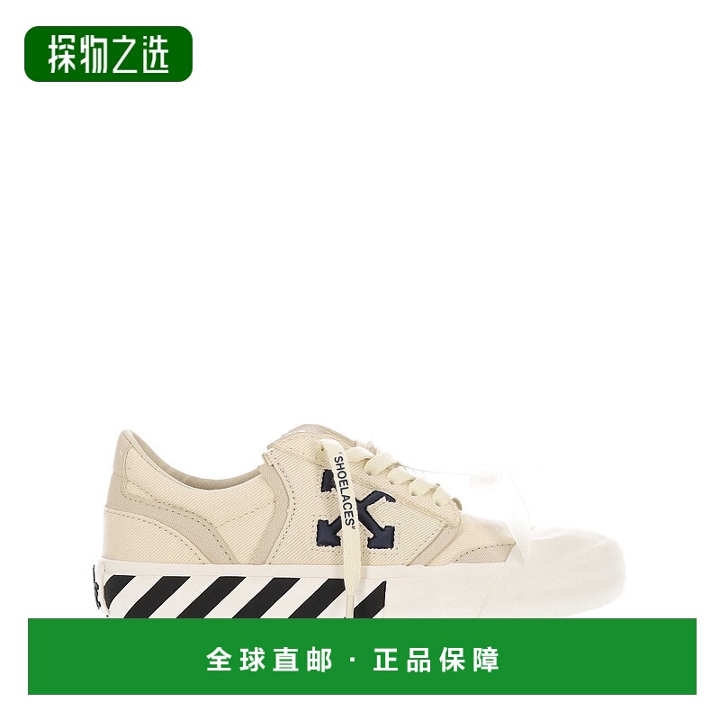 香港直邮off-white 女士 硫化圓頭繫帶運動鞋 OWIA28HF25FAB003