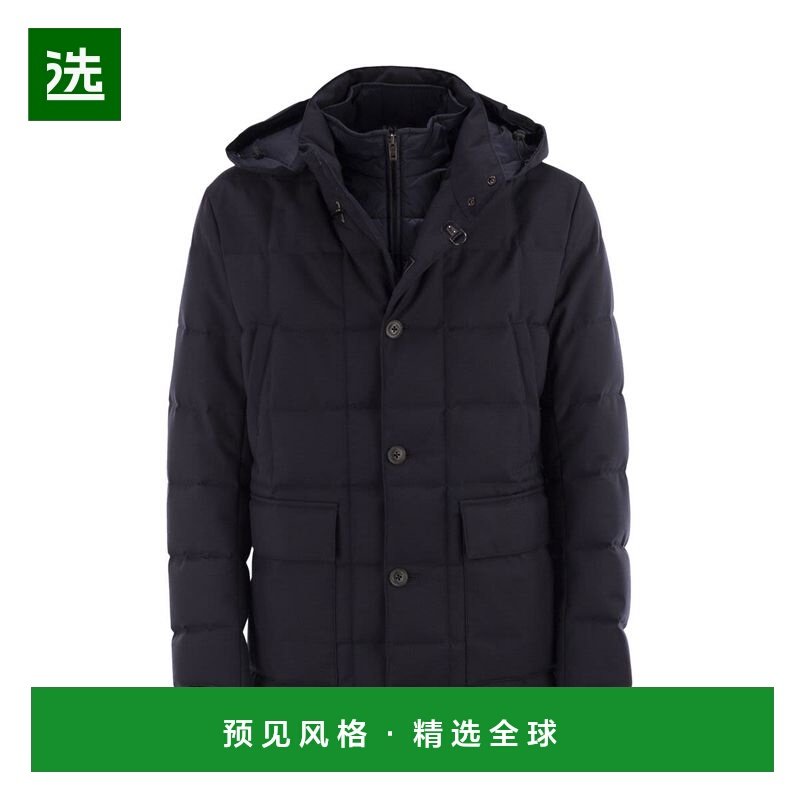 香港直邮FAY 男士外套 NAM36510480XOBU807 AW2025 深蓝色 Fay Ca,男装,夹克,淘宝优惠券,粉丝福利购,淘宝优惠卷