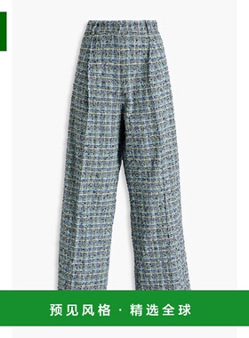 1h可退 香港直邮Stine Goya 女士 Jesabelle 磨破千鸟格花呢阔腿