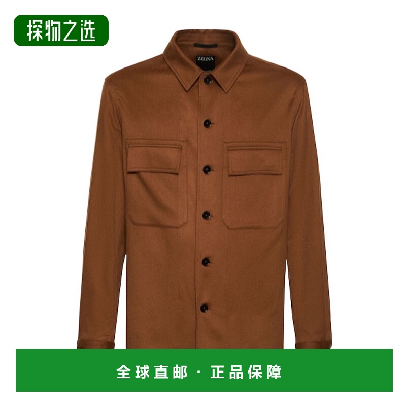 香港直邮Zegna 衬衫式休闲外套 74I-YBG021