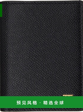 1h可退 香港直邮Tom Ford 汤姆·福特 男士 黑色 Small Grain Lea