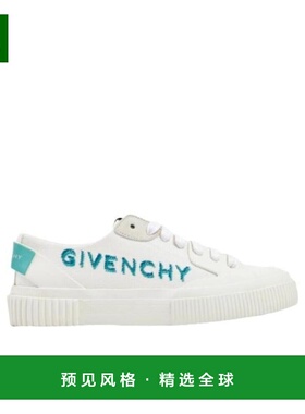 香港直发Givenchy纪梵希女士白色徽标休闲运动鞋潮流BE000PE0SP