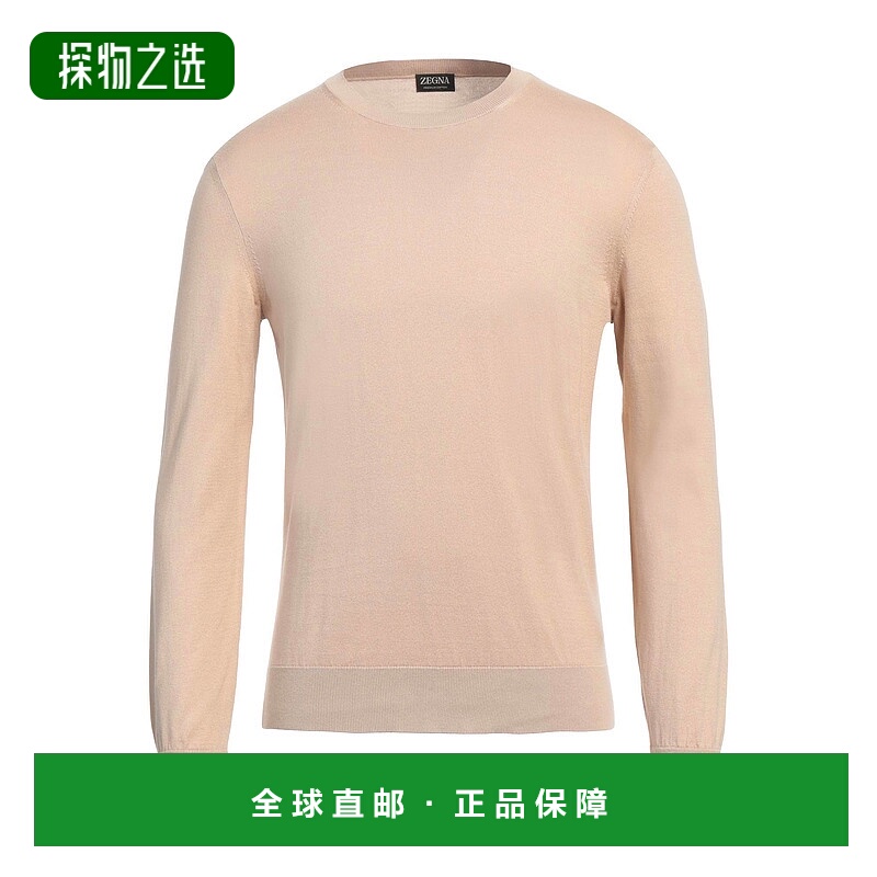 香港直邮zegna 杰尼亚 男士 毛衣 beige米色 舒适时尚