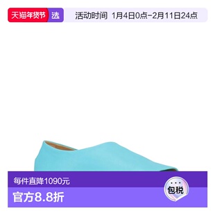 1h可退 香港直邮marsell 女士 芭蕾舞鞋 blue蓝色 舒适时尚