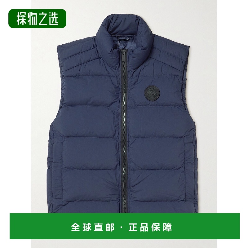 1h可退 香港直邮Canada Goose 加拿大鹅 男士 Crofton Logo-Appli