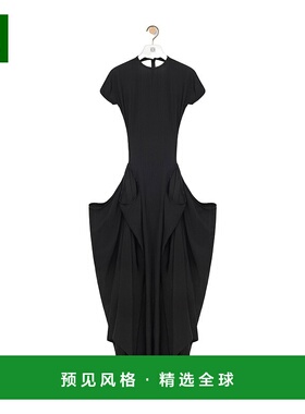 香港直邮Loewe 缝线褶皱垂坠连衣裙 S540Y09XNH