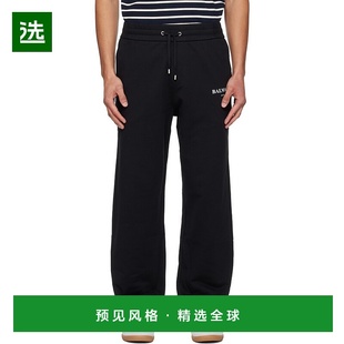 黑色 男士 Paris Writing FH2PQ4 香港直邮Balmain 运动裤 巴尔曼