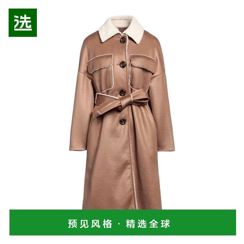 1h可退 【美国直邮】MARCIANO 女士毛呢外套 经典单色设计 涤纶全,女装/女士精品,毛呢外套,淘宝优惠券,粉丝福利购,淘宝优惠卷