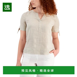 1h可退 【美国直邮】charter club 女士 上装T恤