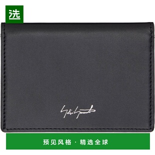 1h可退 香港直邮Yohji Yamamoto 山本耀司 男士 黑色卡包 DAA9579