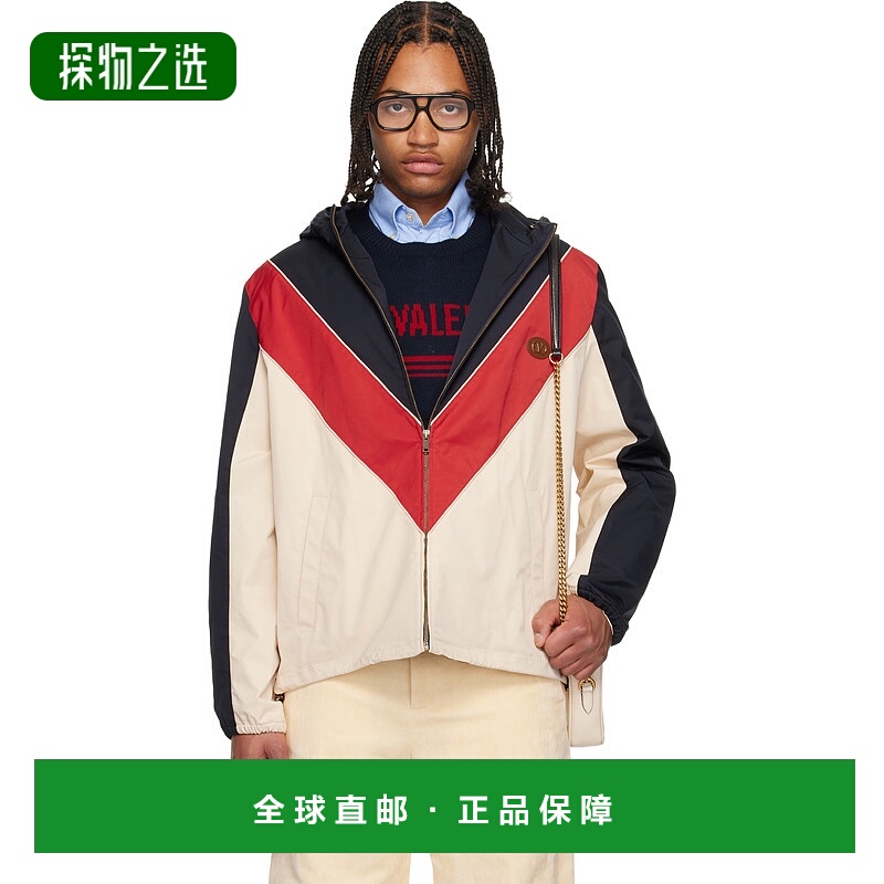 香港直邮valentino 华伦天奴 男士 多色 VLogo Patch Hooded Wind