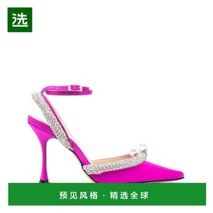 MACH 女士 鞋 R23S0159SATIN 1h可退 跟紫红高跟鞋 香港直邮MACH