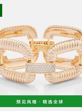 1h可退 香港直邮Self-Portrait 女士 Knocker 水晶装饰手链