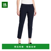 直筒棉质弹力七分裤 1h可退 外 punto Frankie 美国直邮 Akris