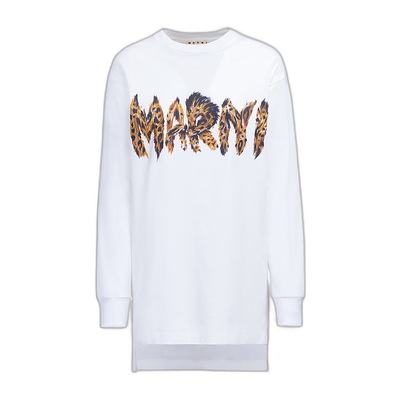 香港直邮Marni 徽标长袖T恤 THJE0129PPUSCT95