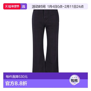 1h可退 香港直邮redone 女士 黑色牛仔裤 1843WHRLDWASHEDBLACK