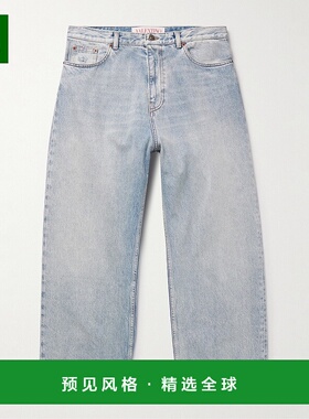 Valentino 华伦天奴 男士 腰带环牛仔裤 6V3DE04GARE直筒裤