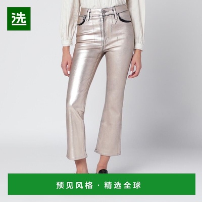 1h可退 香港直邮Frame Denim 女士 REBOOT 香槟色短款裤子 300149