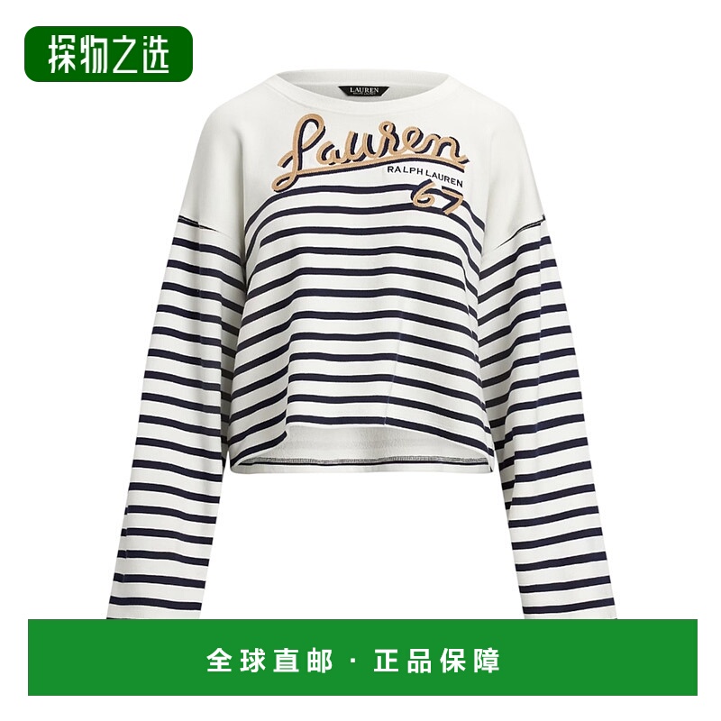 香港直邮Ralph Lauren 条纹圆领运动衫 200957674