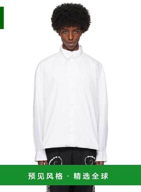 1h可退 香港直邮Bluemarble 男士 白色 Double-Layered Foldover