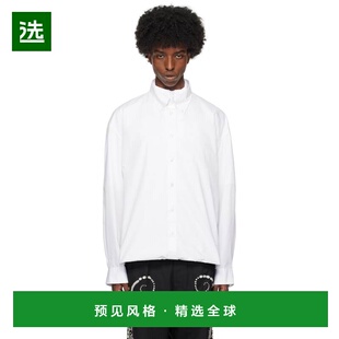 1h可退 香港直邮Bluemarble 男士 白色 Double-Layered Foldover