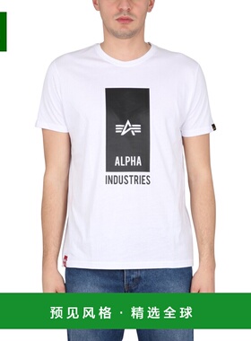 1h可退 香港直邮Alpha Industries 男士 徽标印花T恤 126547