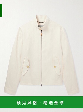 香港直邮1h可退 Canali 康钠丽 男士 亚麻短夹克 SG03202O4097200