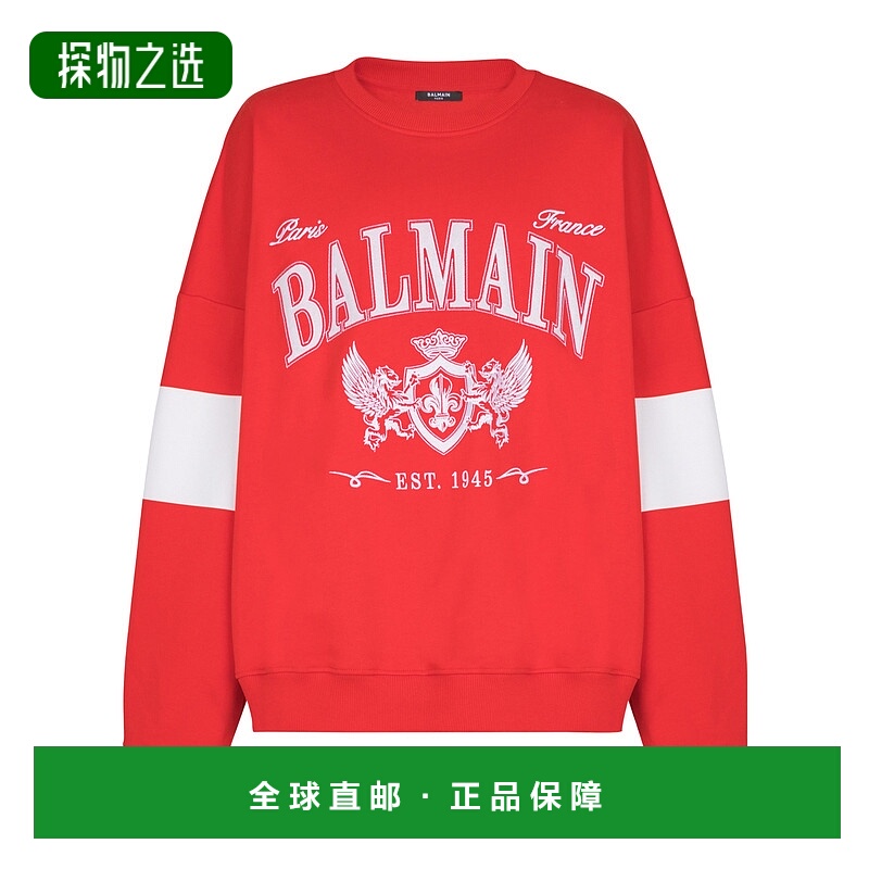 香港直邮Balmain 长袖卫衣 FH0JS191GF27