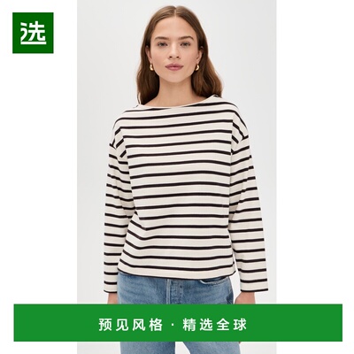 1h可退 香港直邮Citizens Of Humanity 女士 一字领长袖T恤