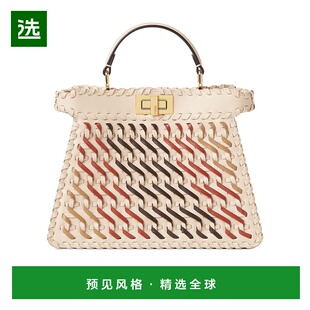 香港直邮Fendi Peekaboo ISeeU 小号单肩包 8BN327AYDJ女包手提包