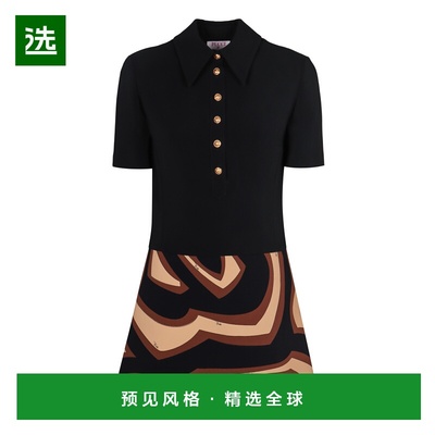 1h可退 香港直邮Emilio Pucci 璞琪 女士 迷宮印花短裙 5URG165U6