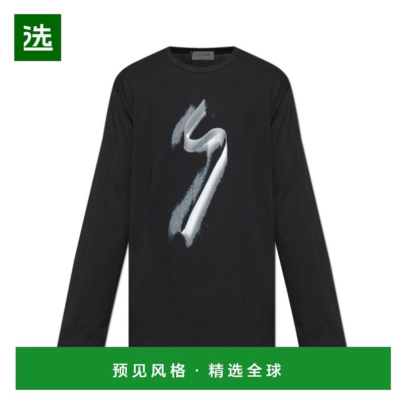 香港直邮YOHJI YAMAMOTO 男士T恤 HLT9999202 AW2025 黑色,男装,T恤,淘宝优惠券,粉丝福利购,淘宝优惠卷