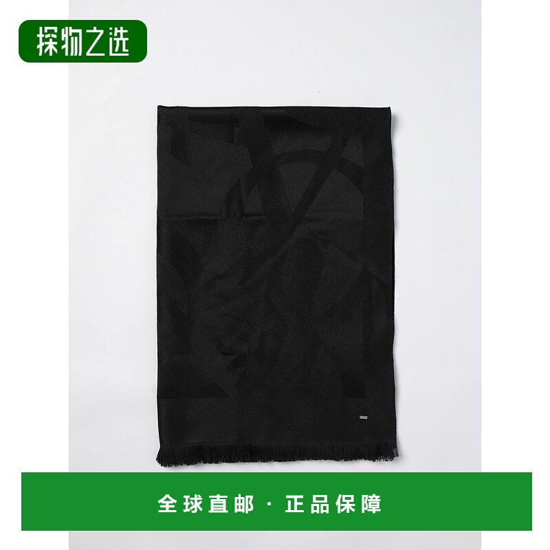 1h可退 欧洲直邮saint laurent 女士 围巾披肩羊毛
