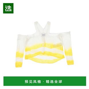 1h可退 【美国直邮】DONDUP 开衫毛衣 女士针织品 100 棉 双色设