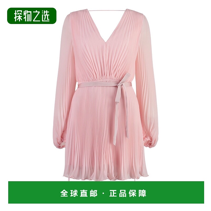 1h可退 香港直邮MaxMara 麦斯玛拉 女士 VISITA 雪纺连衣裙 VISIT