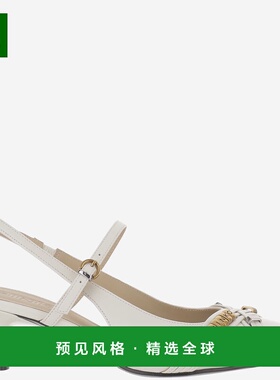 香港直邮PINKO 女士凉鞋 SD0489P003Z12 SS2026 白色高跟