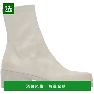 1h可退 香港直邮marsell 男士 灰白色 Cassello 踝靴 MM434019312