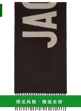 1h可退 香港直邮Jacquemus 男士 棕色 The 围巾 22HACU00435AOT40