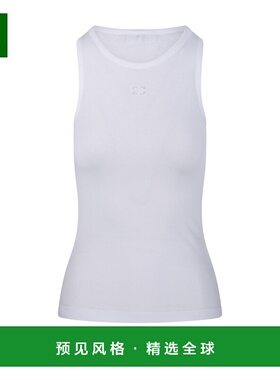 香港直邮GANNI 女士T恤 A1050172151 SS2026 白色 SOFT COTTON RI