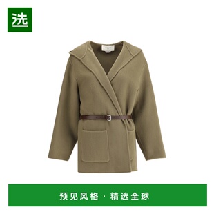 1h可退 香港直邮Jacob Cohen 女士 cloth caban 双羊毛夹克 JDMJ0