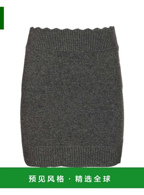 香港直邮CHLOÉ 女士半身裙 CH25WMJ05570051 AW2025 灰色 MJ05