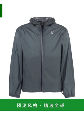 香港直邮K-WAY 男士夹克 K7117WWAI1 SS2023 灰色 Cleon Hooded n