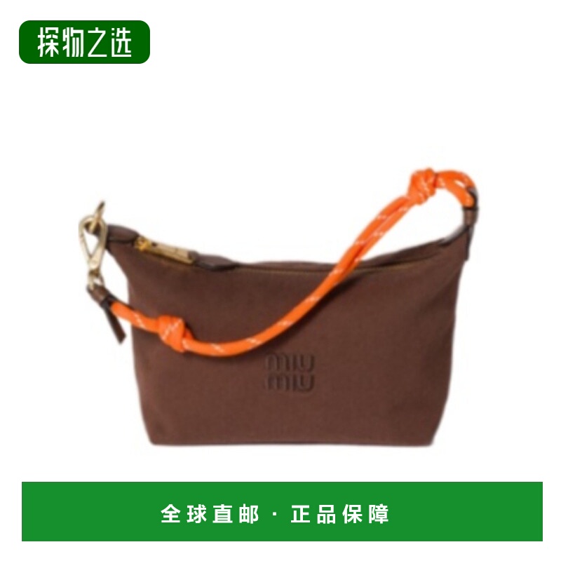 香港直邮Miu Miu 华达呢手拿包 5NE8412IA7