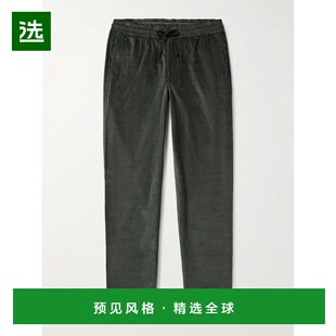 1h可退 香港直邮Sease 男士 Mindset 修身棉混纺灯芯绒抽绳裤子 P