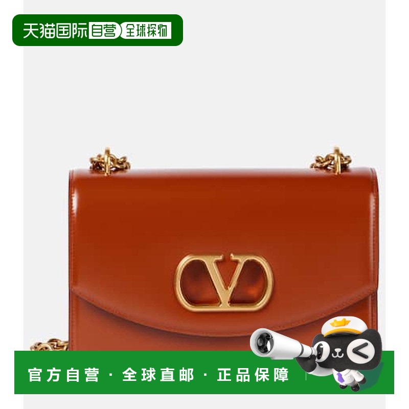 1h可退 香港直邮Valentino 华伦天奴 女士 Vain 中号皮革肩包