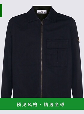 1h可退 香港直邮Stone Island 石头岛 男士 指南針貼片拉鍊夾克 K